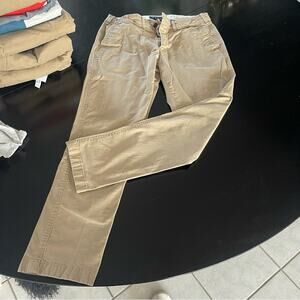 abercrombie khaki pants skinny stretch